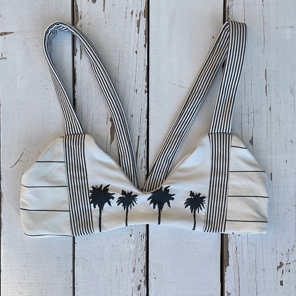 Boys + Arrows Dixie Bikini Top in Hollywood - Picture 3 of 6